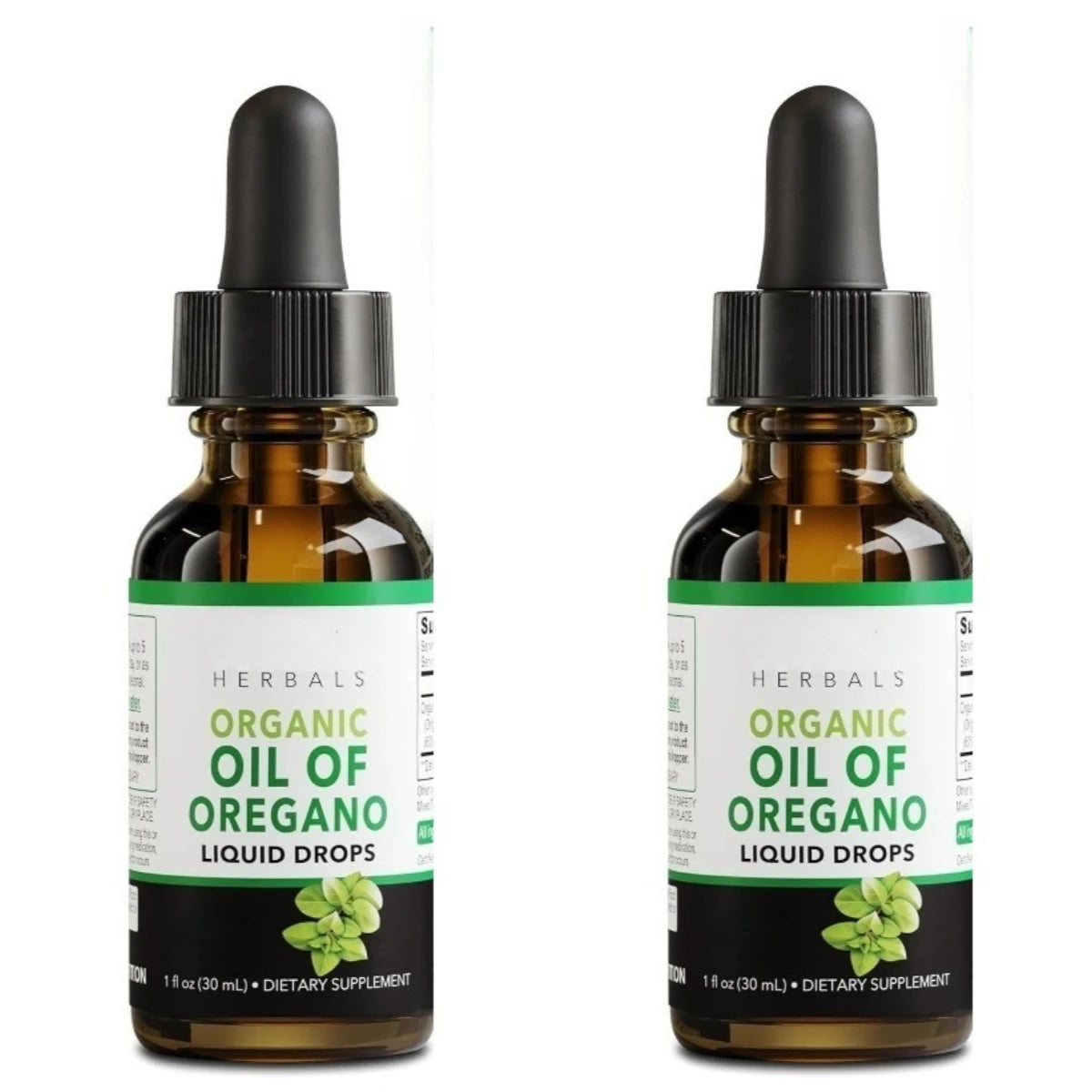 Oregano Oil Organic Liquid Tincture Extract Cleanse Detox Immune Support, Digestive Gut Health - Pure Vegan Herbal Tincture 1 Oz