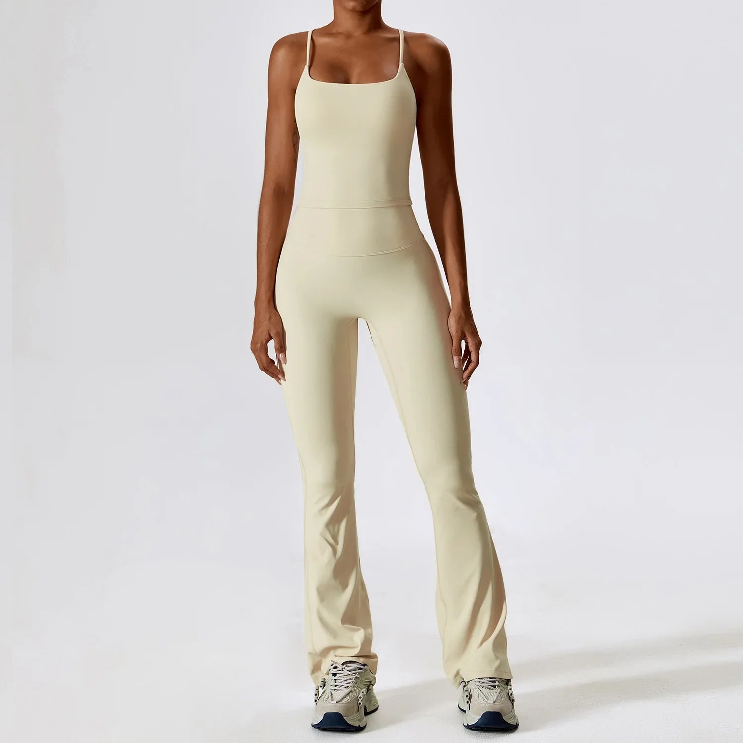 Seamless Yoga Set - Crop Top & Leggings