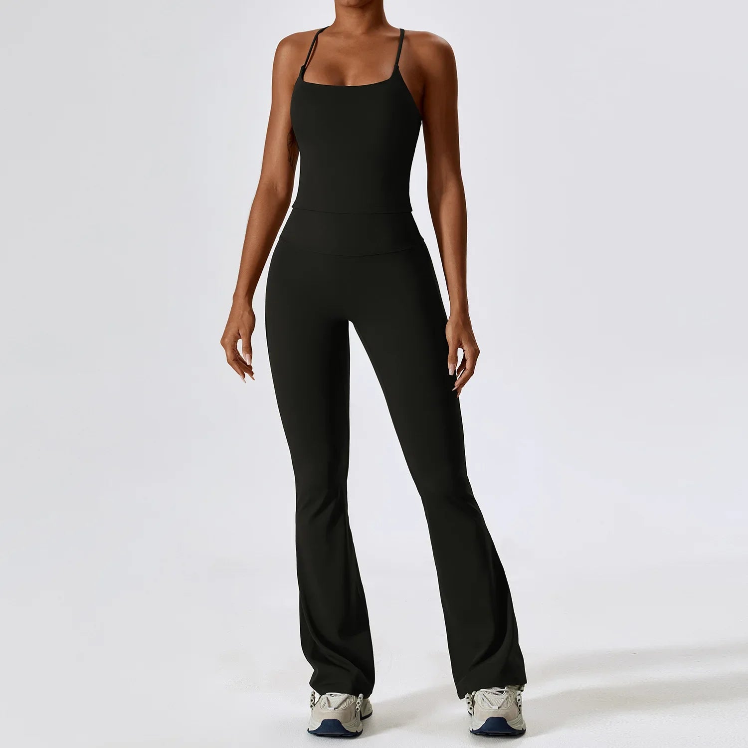 Seamless Yoga Set - Crop Top & Leggings
