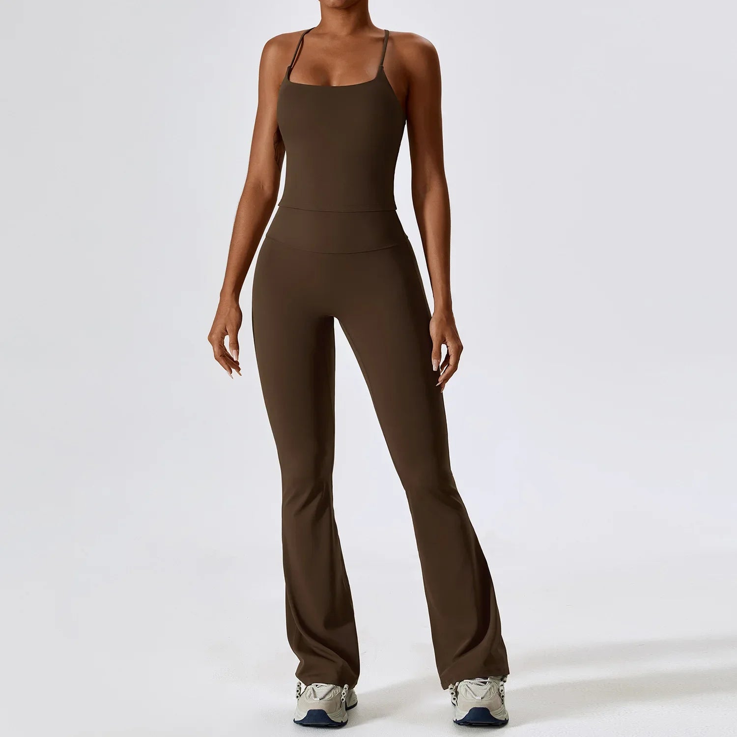 Seamless Yoga Set - Crop Top & Leggings